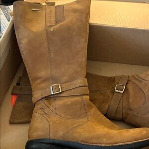 Merrell Tan Leather Riding Boots